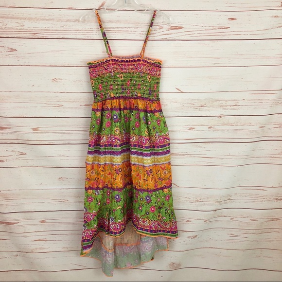 Squeeze Other - Squeeze Floral High Low Sundress